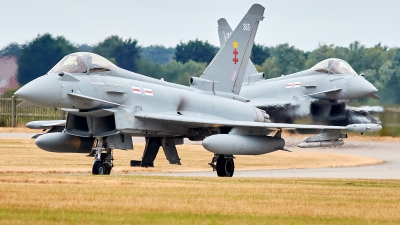 Photo ID 268399 by Maurice Kockro. UK Air Force Eurofighter Typhoon FGR4, ZK365