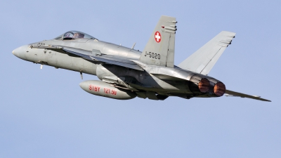 Photo ID 268756 by Mathias Grägel - GME-AirFoto. Switzerland Air Force McDonnell Douglas F A 18C Hornet, J 5020