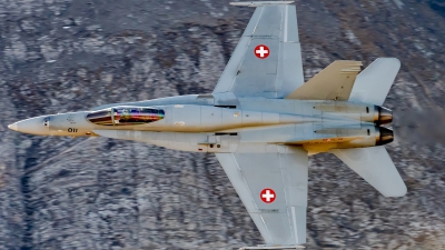 Photo ID 269634 by Martin Thoeni - Powerplanes. Switzerland Air Force McDonnell Douglas F A 18C Hornet, J 5011