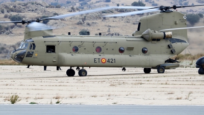 Photo ID 269753 by Montserrat Pin. Spain Army Boeing Vertol CH 47F Chinook, HT 17 21A
