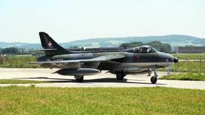 Photo ID 269976 by Michael Baldock. Switzerland Air Force Hawker Hunter F58, J 4015