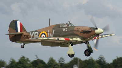 Photo ID 29844 by Paul Newbold. UK Air Force Hawker Hurricane IIc, LF363