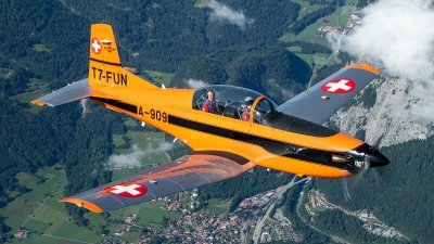 Photo ID 271060 by Thomas Ziegler - Aviation-Media. Private Fliegermuseum Altenrhein Pilatus PC 7 Turbo Trainer, T7 FUN