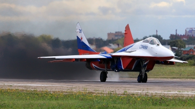 Photo ID 271232 by Sergey Chaikovsky. Russia Air Force Mikoyan Gurevich MiG 29 9 12, RF 91933
