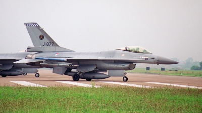 Photo ID 271429 by Jan Eenling. Netherlands Air Force General Dynamics F 16A Fighting Falcon, J 877