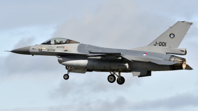 Photo ID 271545 by Tonnie Musila. Netherlands Air Force General Dynamics F 16AM Fighting Falcon, J 001