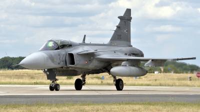 Photo ID 271669 by Tonnie Musila. Hungary Air Force Saab JAS 39C Gripen, 34