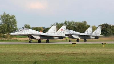 Photo ID 272238 by Milos Ruza. Slovakia Air Force Mikoyan Gurevich MiG 29UB 9 51, 1303