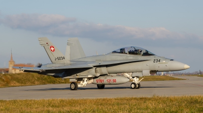 Photo ID 272447 by Caspar Smit. Switzerland Air Force McDonnell Douglas F A 18D Hornet, J 5234