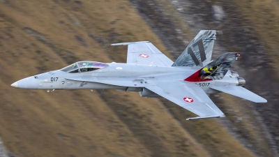 Photo ID 272804 by Radim Koblizka. Switzerland Air Force McDonnell Douglas F A 18C Hornet, J 5017