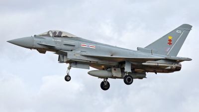 Photo ID 273090 by Rainer Mueller. UK Air Force Eurofighter Typhoon FGR4, ZK433