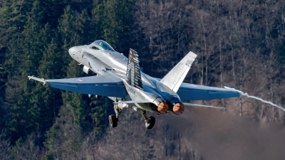 Photo ID 274073 by Martin Thoeni - Powerplanes. Switzerland Air Force McDonnell Douglas F A 18C Hornet, J 5018