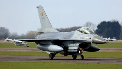 Photo ID 273315 by Carl Brent. Belgium Air Force General Dynamics F 16AM Fighting Falcon, FA 134