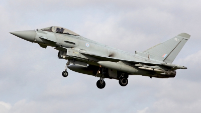 Photo ID 273374 by Carl Brent. UK Air Force Eurofighter Typhoon FGR4, ZK351
