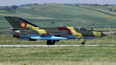 Photo ID 273509 by Alexandru Chirila. Romania Air Force Mikoyan Gurevich MiG 21M Lancer A, 3002