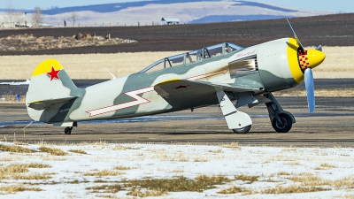 Photo ID 273826 by Jaysen F. Snow - Sterling Aerospace Photography. Private Private Yakovlev Yak 11, NX18AW