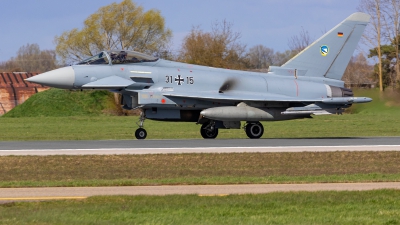 Photo ID 273868 by Mathias Grägel - GME-AirFoto. Germany Air Force Eurofighter EF 2000 Typhoon S, 31 15