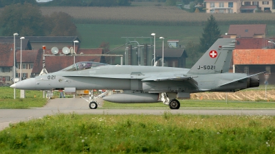 Photo ID 30186 by Radim Spalek. Switzerland Air Force McDonnell Douglas F A 18C Hornet, J 5021