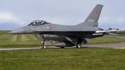 Photo ID 274322 by Joop de Groot. Denmark Air Force General Dynamics F 16AM Fighting Falcon, E 604