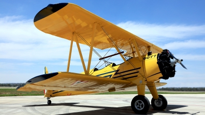 Photo ID 274625 by Carl Brent. Mexico Air Force Boeing PT 13 Stearman, 6077