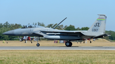 Photo ID 275297 by Klemens Hoevel. USA Air Force McDonnell Douglas F 15C Eagle, 82 0017