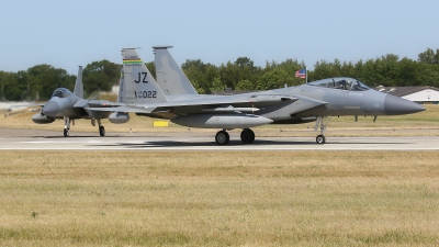 Photo ID 276029 by Tomas Medrik. USA Air Force McDonnell Douglas F 15C Eagle, 84 0022