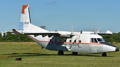 Photo ID 276291 by Cristian Ariel Martinez. Paraguay Air Force CASA C 212 400 Aviocar, FAP 2035