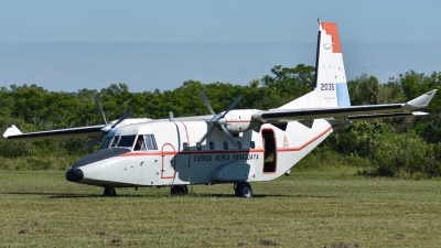 Photo ID 276292 by Cristian Ariel Martinez. Paraguay Air Force CASA C 212 400 Aviocar, FAP 2035