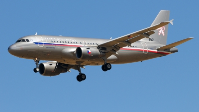 Photo ID 276304 by Rafael Alvarez Cacho. Czech Republic Air Force Airbus A319 115 CJ, 2801