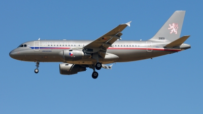 Photo ID 276305 by Rafael Alvarez Cacho. Czech Republic Air Force Airbus A319 115 CJ, 2801