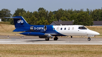 Photo ID 276328 by Rainer Mueller. Company Owned GFD Learjet 35A, D CGFN