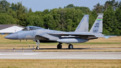 Photo ID 276330 by Rainer Mueller. USA Air Force McDonnell Douglas F 15C Eagle, 82 0017