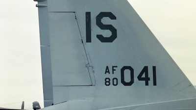 Photo ID 278623 by Michael Baldock. USA Air Force McDonnell Douglas F 15C Eagle, 80 0041