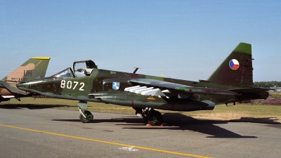 Photo ID 30422 by Peter Terlouw. Czechoslovakia Air Force Sukhoi Su 25K, 8072