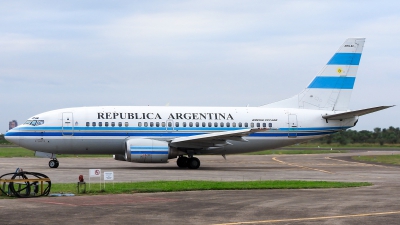 Photo ID 276516 by Cristian Ariel Martinez. Argentina Government Boeing 737 5H6, ARG 02