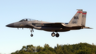 Photo ID 276463 by Tomas Medrik. USA Air Force McDonnell Douglas F 15C Eagle, 84 0010