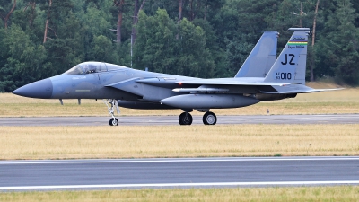 Photo ID 276555 by Milos Ruza. USA Air Force McDonnell Douglas F 15C Eagle, 83 0010