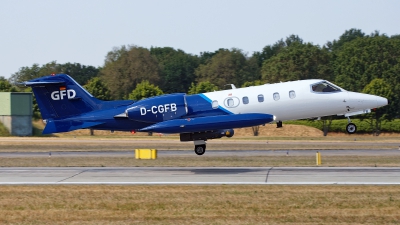 Photo ID 276613 by Rainer Mueller. Company Owned GFD Learjet 35A, D CGFB