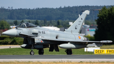 Photo ID 276646 by Thomas Ziegler - Aviation-Media. Spain Air Force Eurofighter C 16 Typhoon EF 2000S, C 16 62