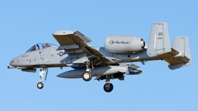 Photo ID 276784 by Rainer Mueller. USA Air Force Fairchild A 10C Thunderbolt II, 80 0258