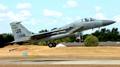 Photo ID 276802 by Carl Brent. USA Air Force McDonnell Douglas F 15C Eagle, 83 0036