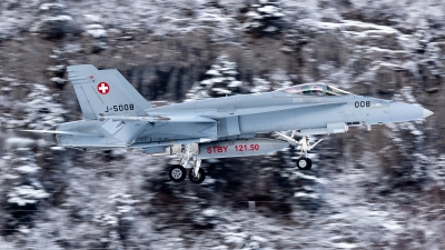 Photo ID 277226 by Dayon Wong. Switzerland Air Force McDonnell Douglas F A 18C Hornet, J 5008
