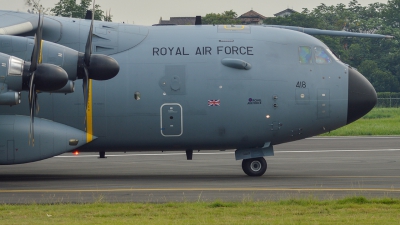 Photo ID 277206 by Ignasius Admiral Indrawan. UK Air Force Airbus Atlas C1 A400M 180, ZM418