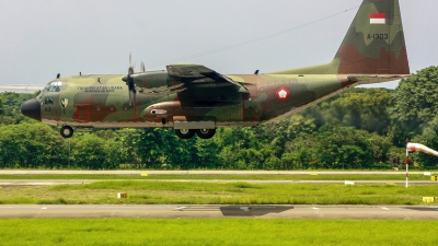 Photo ID 277392 by Raihan Aulia. Indonesia Air Force Lockheed C 130B Hercules L 282, A 1303