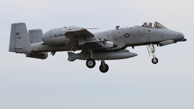 Photo ID 277838 by Milos Ruza. USA Air Force Fairchild A 10C Thunderbolt II, 80 0213