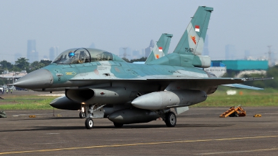 Photo ID 277513 by Ihdar Raihan Yudanta. Indonesia Air Force General Dynamics F 16D Fighting Falcon, TS 1621