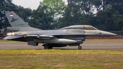 Photo ID 277853 by Raihan Aulia. Indonesia Air Force General Dynamics F 16BM Fighting Falcon, TS 1602