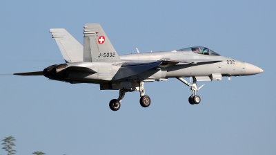 Photo ID 278074 by kristof stuer. Switzerland Air Force McDonnell Douglas F A 18C Hornet, J 5002