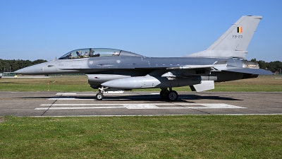 Photo ID 278120 by Matthias Becker. Belgium Air Force General Dynamics F 16BM Fighting Falcon, FB 23