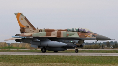 Photo ID 278455 by Stamatis Alipasalis. Israel Air Force Lockheed Martin F 16I Sufa, 891